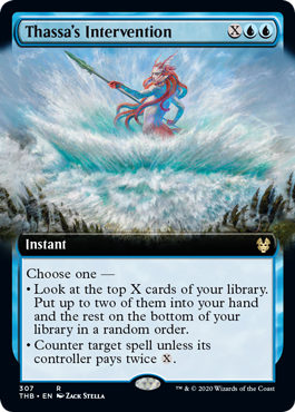 Thassas Intervention - Foil - Extended Art
