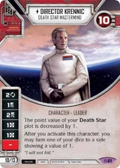 Director Krennic - Death Star Mastermind (Sold with matching Die)