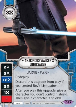 Anakin Skywalkers Lightsaber