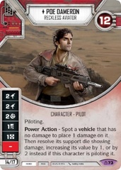 Poe Dameron - Reckless Aviator (Sold with matching Die)