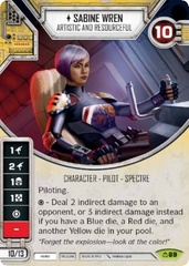 Sabine Wren - Artistic and Resourceful (Sold with matching Die)