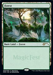 Forest (006) MagicFest De Ro - Foil