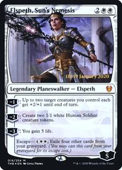 Elspeth, Sun's Nemesis - Foil - Prerelease Promo