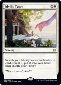 Idyllic Tutor - Foil - Prerelease Promo