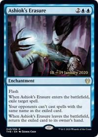 Ashioks Erasure - Foil - Prerelease Promo