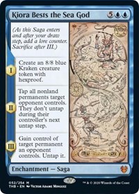 Kiora Bests the Sea God - Prerelease Foil