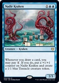 Nadir Kraken - Foil - Prerelease Promo