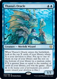 Thassas Oracle - Foil - Prerelease Promo