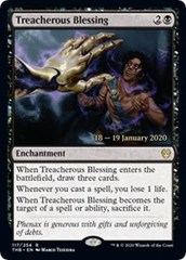 Treacherous Blessing - Foil - Prerelease Promo