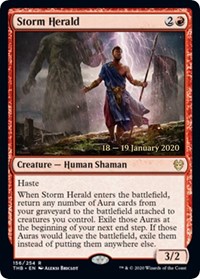 Storm Herald - Foil - Prerelease Promo