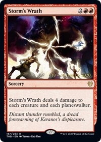 Storms Wrath - Foil - Prerelease Promo