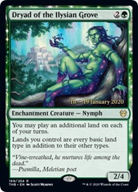 Dryad of the Ilysian Grove - Foil - Prerelease Promo