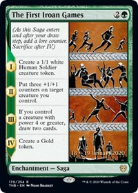 The First Iroan Games - Foil - Prerelease Promo