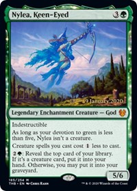 Nylea, Keen-Eyed - Foil - Prerelease Promo