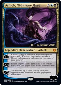 Ashiok, Nightmare Muse - Foil - Prerelease Promo