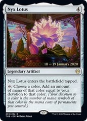 Nyx Lotus - Foil - Prerelease Promo