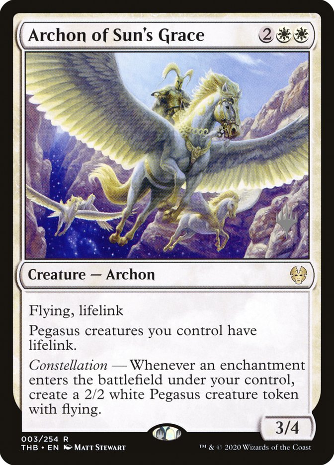 Archon of Suns Grace - Foil - Promo Pack