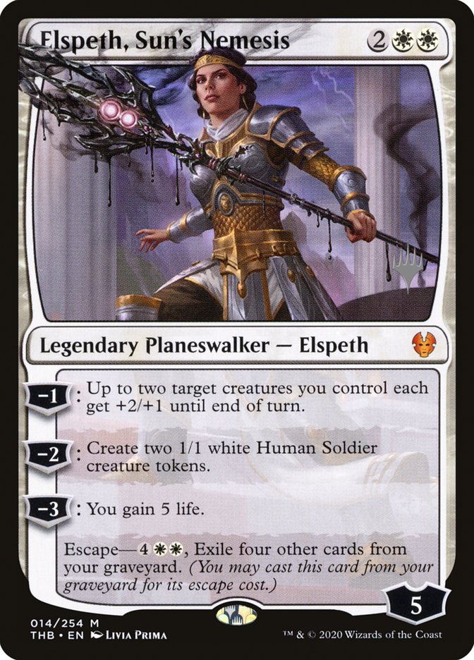 Elspeth, Suns Nemesis - Foil - Promo Pack