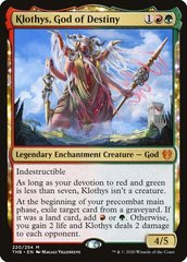 Klothys, God of Destiny - Foil - Promo Pack