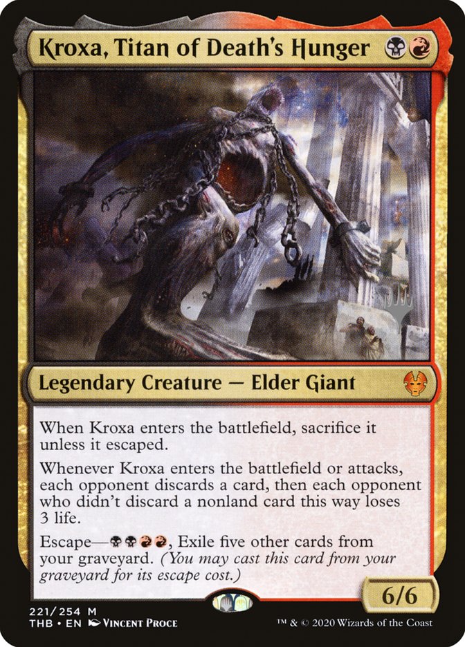 Kroxa, Titan of Deaths Hunger - Promo Pack