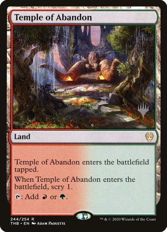 Temple of Abandon - Promo Pack