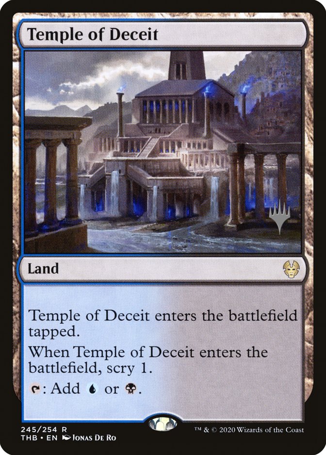 Temple of Deceit - Foil - Promo Pack