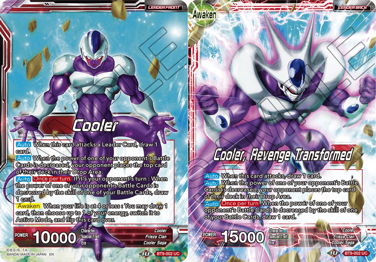 Cooler // Cooler, Revenge Transformed - BT9-002 - UC