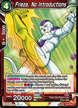 Frieza, No Introductions - BT9-003 - C