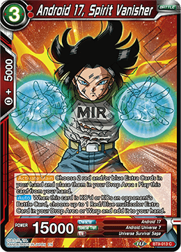 Android 17, Spirit Vanisher - BT9-013 - C Android 17, Spirit Vanisher - BT9-013 - C
