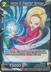 Android 18, Steadfast Technique - BT9-031 - C