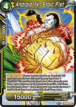 Android 14, Stoic Fist - BT9-057 - C - Foil