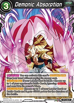 Demonic Absorption - BT9-086 - R