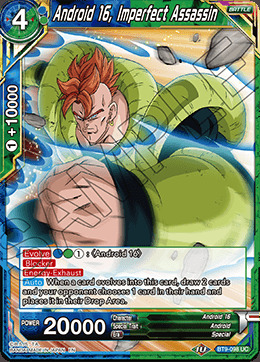 Android 16, Imperfect Assassin - BT9-098 - UC - Foil