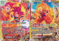 Super Saiyan Son Goku // SSG Son Goku, Surge of Divinity - EX09-03 - EX - Foil