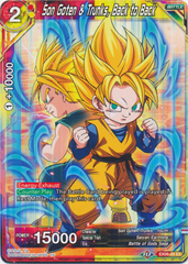 Son Goten & Trunks, Back to Back - EX09-05 - EX - Foil