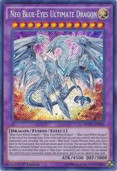 Neo Blue-Eyes Ultimate Dragon - MVP1-ENS01 - Secret Rare - 1st Edition