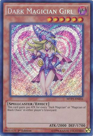 Dark Magician Girl - MVP1-ENS56 - Secret Rare - 1st Edition