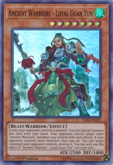 Ancient Warriors - Loyal Guan Yun - IGAS-EN012 - Super Rare - 1st Edition