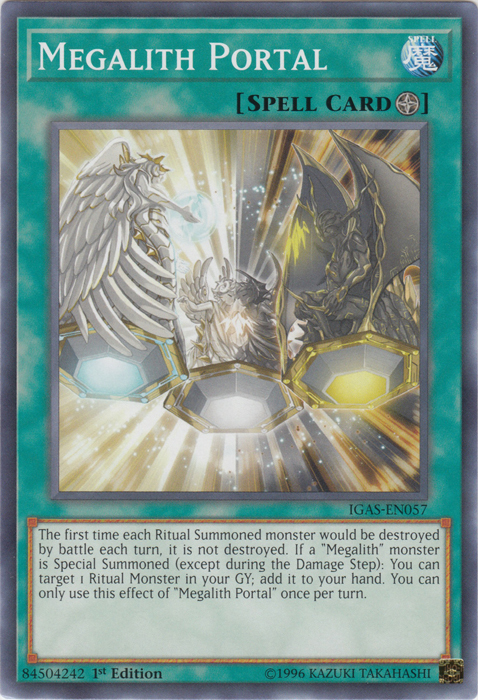 メガリス・ポータル Megalith Portal▪︎YUGIOH▪︎IGAS▪︎2020▪︎PORTUGUESE▪︎COMMON
