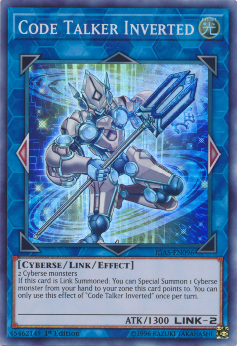 Code Talker Inverted - IGAS-EN096 - Super Rare - 1st Edition Code Talker Inverted - IGAS-EN096 - Super Rare - 1st Edition