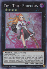 Time Thief Perpetua - IGAS-EN094 - Starlight Rare - 1st Edition