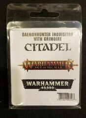 Daemonhunter Inquisitor With Grimoire