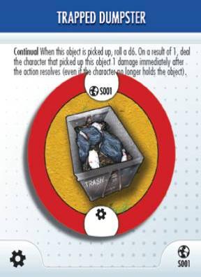 - #S001 Trapped Dumpster
