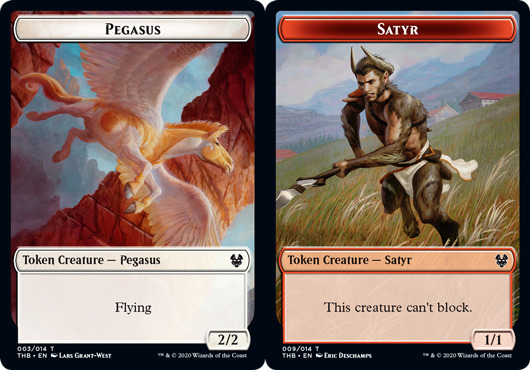 Pegasus Token // Satyr Token - Foil