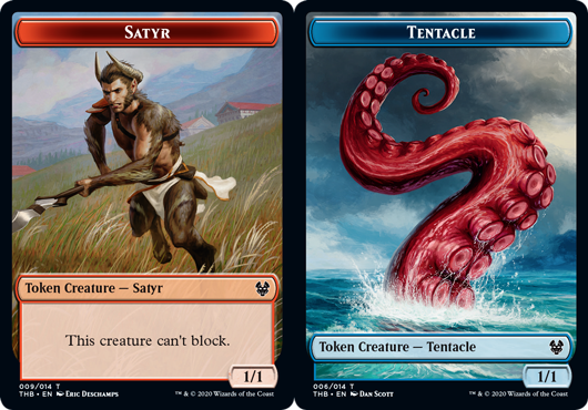 Satyr Token // Tentacle Token - Foil