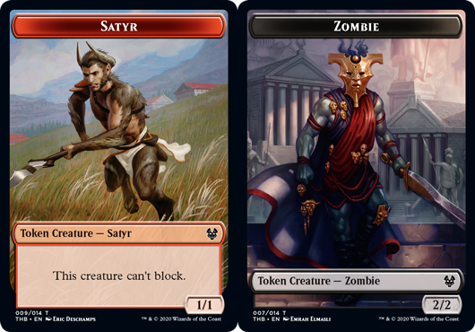 Satyr Token // Zombie Token - Foil