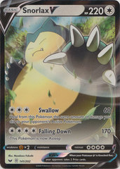 Snorlax V - 141/202 - Ultra Rare