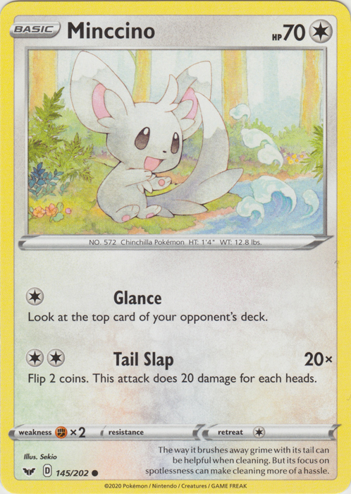 Minccino - 145/202 - Common
