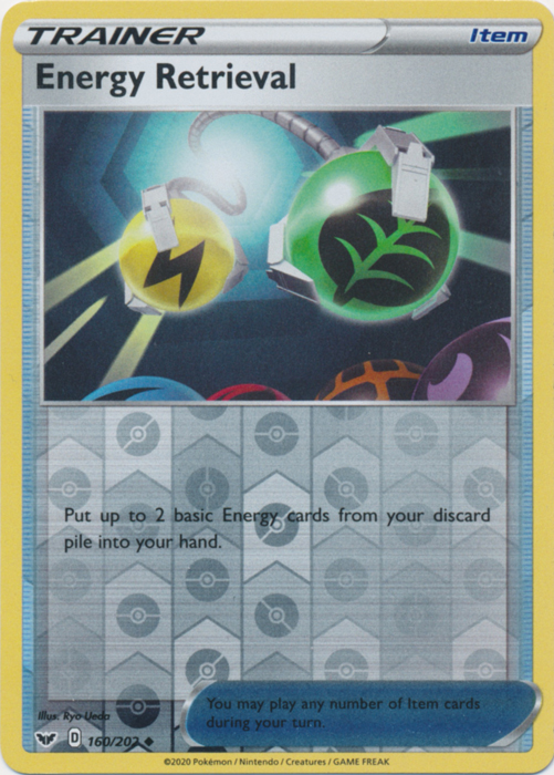 Energy Retrieval - 160/202 - Uncommon - Reverse Holo