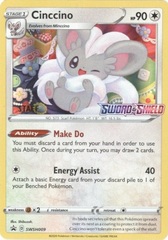 Cinccino - SWSH009 - Staff Prerelease Promo - SWSH Black Star Promo